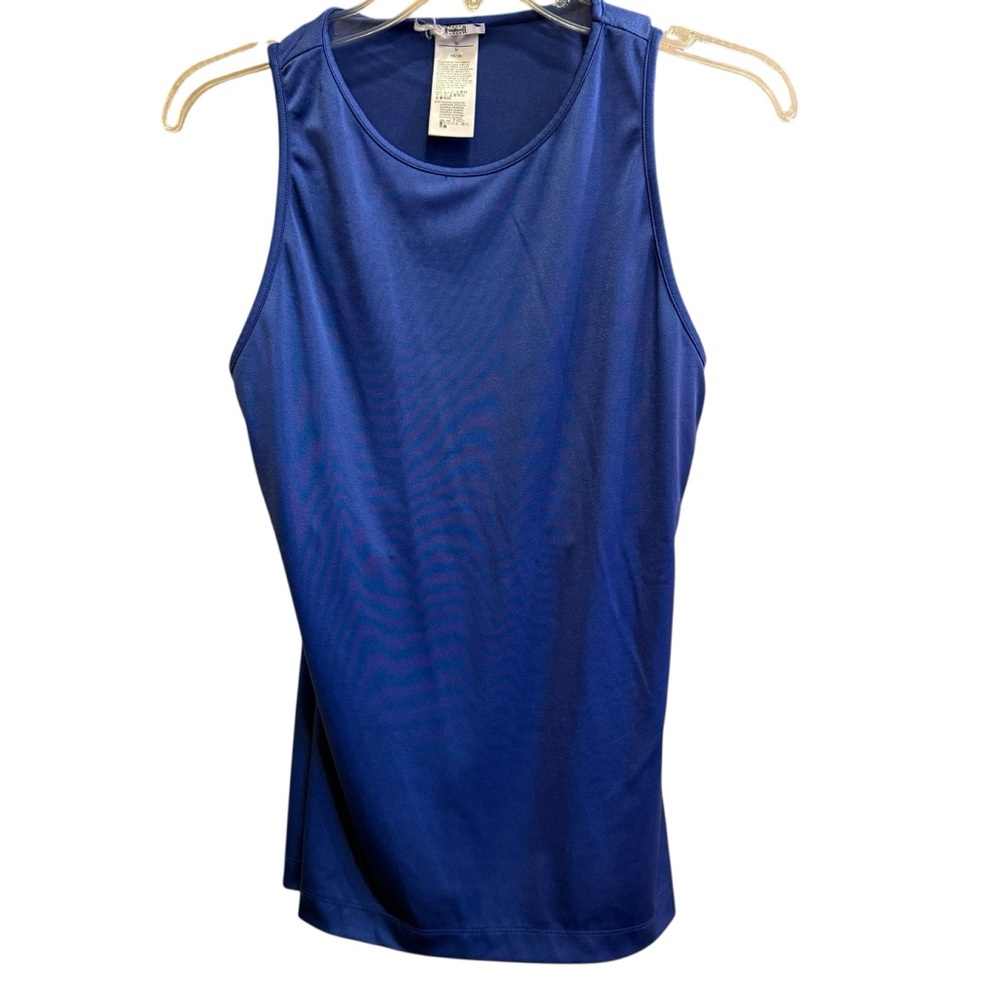 Wolford Women’s Athletic Loungewear THE WORKOUT VEST TOP IN Royal Blue sz M